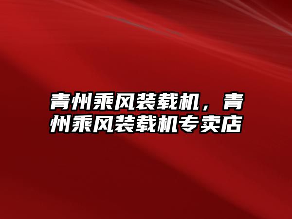 青州乘風裝載機，青州乘風裝載機專賣店