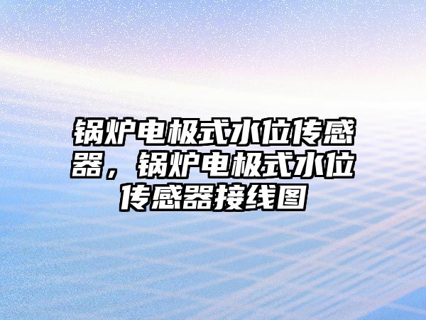 鍋爐電極式水位傳感器，鍋爐電極式水位傳感器接線圖