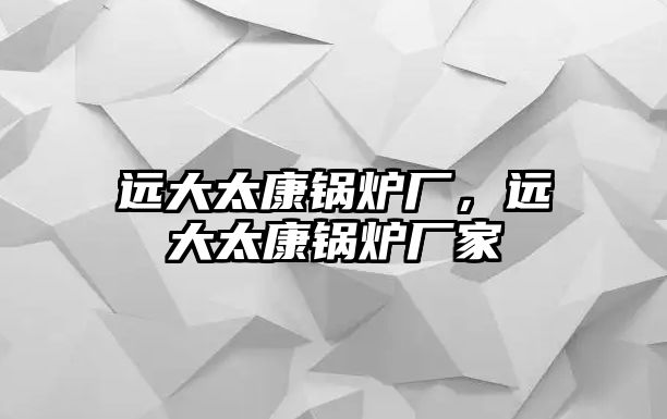 遠(yuǎn)大太康鍋爐廠，遠(yuǎn)大太康鍋爐廠家