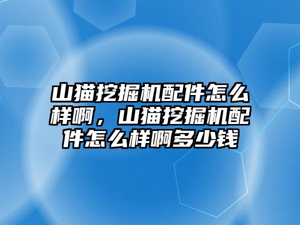 山貓挖掘機配件怎么樣啊，山貓挖掘機配件怎么樣啊多少錢