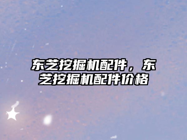 東芝挖掘機配件，東芝挖掘機配件價格