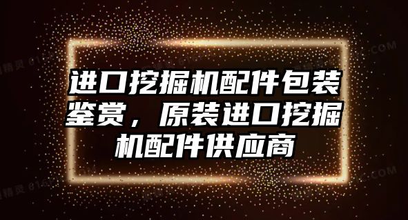 進口挖掘機配件包裝鑒賞，原裝進口挖掘機配件供應(yīng)商