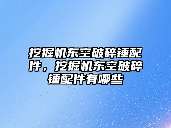 挖掘機東空破碎錘配件，挖掘機東空破碎錘配件有哪些