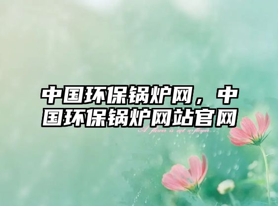 中國(guó)環(huán)保鍋爐網(wǎng)，中國(guó)環(huán)保鍋爐網(wǎng)站官網(wǎng)