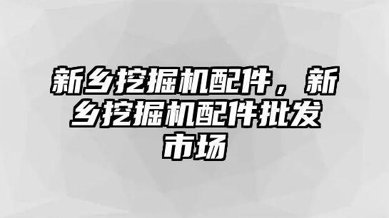 新鄉(xiāng)挖掘機配件，新鄉(xiāng)挖掘機配件批發(fā)市場