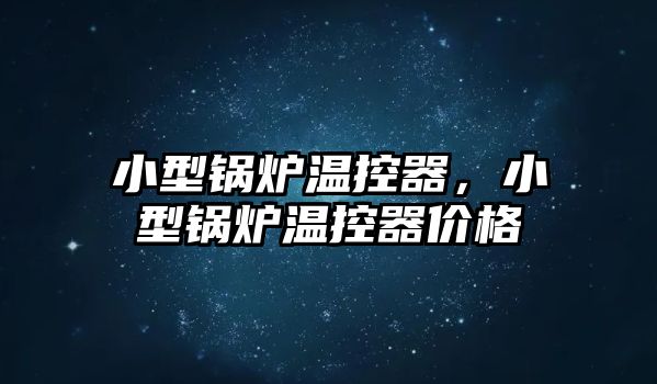 小型鍋爐溫控器，小型鍋爐溫控器價格