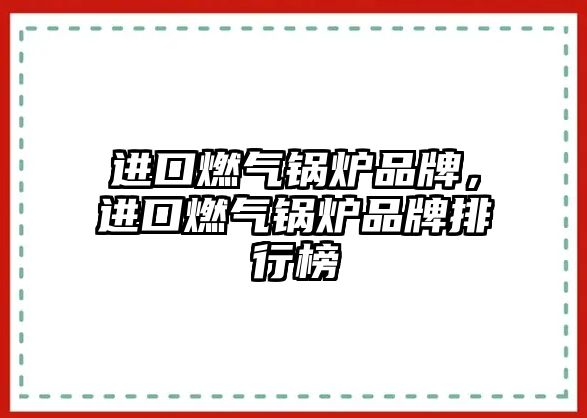 進(jìn)口燃?xì)忮仩t品牌，進(jìn)口燃?xì)忮仩t品牌排行榜