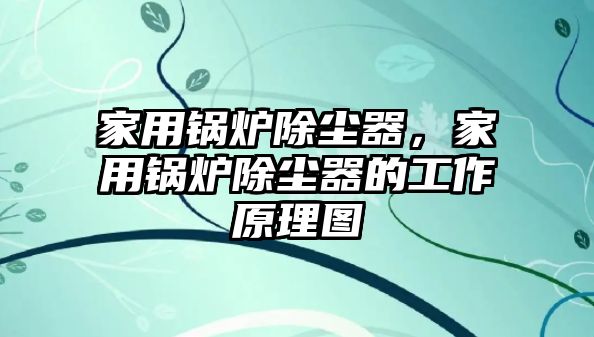 家用鍋爐除塵器，家用鍋爐除塵器的工作原理圖