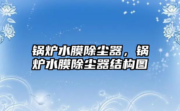 鍋爐水膜除塵器，鍋爐水膜除塵器結(jié)構(gòu)圖