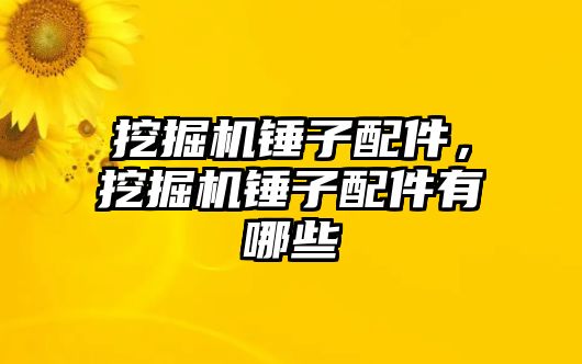 挖掘機錘子配件，挖掘機錘子配件有哪些