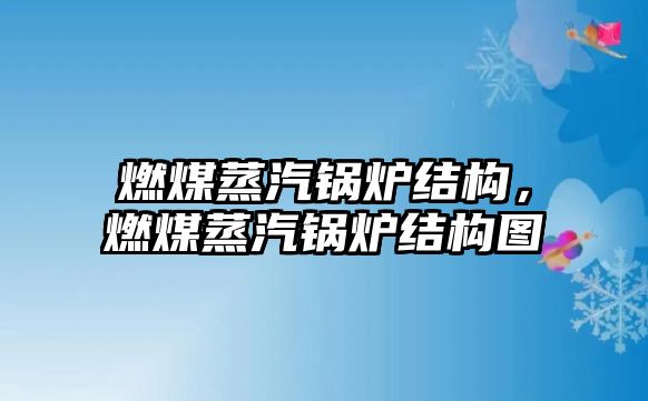 燃煤蒸汽鍋爐結(jié)構(gòu)，燃煤蒸汽鍋爐結(jié)構(gòu)圖