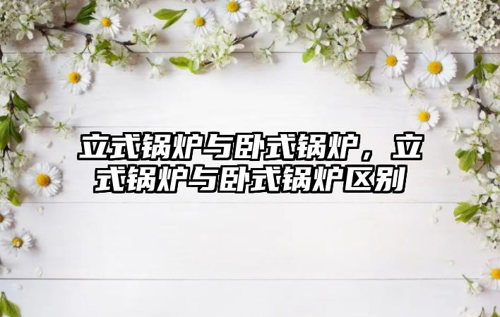 立式鍋爐與臥式鍋爐，立式鍋爐與臥式鍋爐區(qū)別