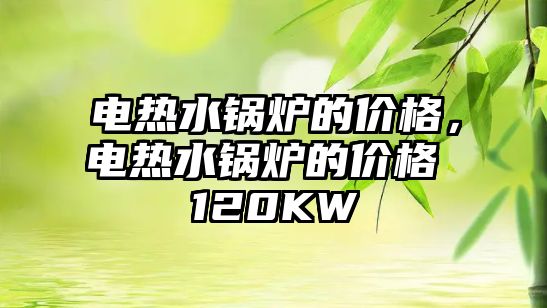 電熱水鍋爐的價(jià)格，電熱水鍋爐的價(jià)格 120KW