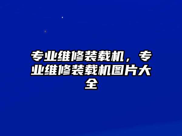 專業(yè)維修裝載機，專業(yè)維修裝載機圖片大全