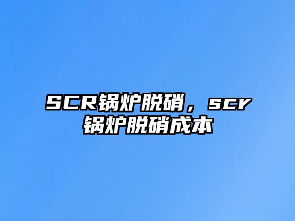 SCR鍋爐脫硝，scr鍋爐脫硝成本