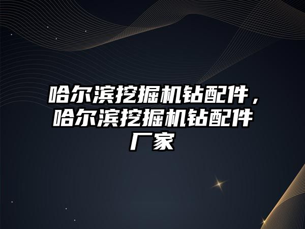 哈爾濱挖掘機鉆配件，哈爾濱挖掘機鉆配件廠家