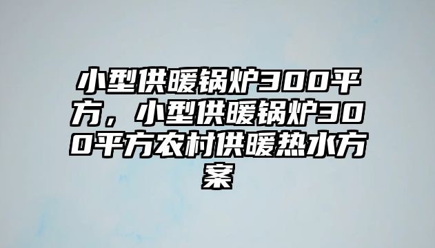 小型供暖鍋爐300平方，小型供暖鍋爐300平方農村供暖熱水方案