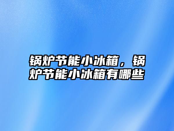 鍋爐節(jié)能小冰箱，鍋爐節(jié)能小冰箱有哪些