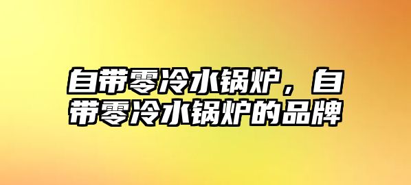 自帶零冷水鍋爐，自帶零冷水鍋爐的品牌