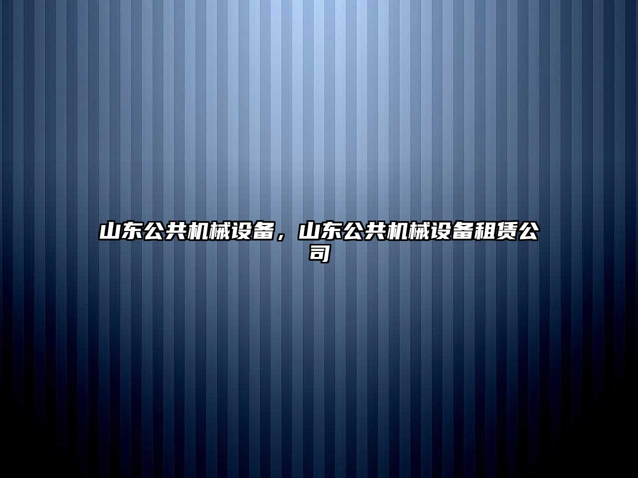 山東公共機(jī)械設(shè)備，山東公共機(jī)械設(shè)備租賃公司