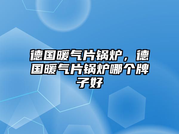 德國暖氣片鍋爐，德國暖氣片鍋爐哪個牌子好