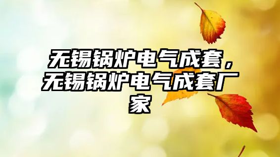 無(wú)錫鍋爐電氣成套，無(wú)錫鍋爐電氣成套廠家