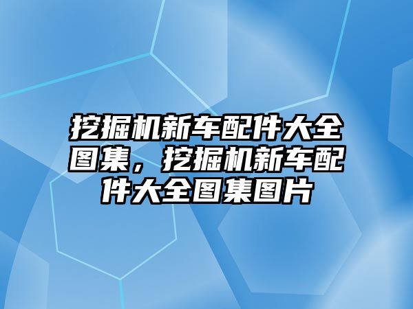 挖掘機(jī)新車配件大全圖集，挖掘機(jī)新車配件大全圖集圖片