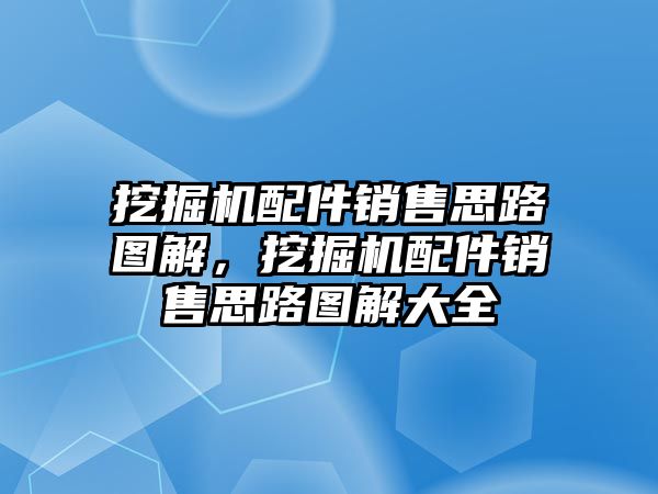 挖掘機配件銷售思路圖解，挖掘機配件銷售思路圖解大全