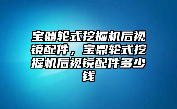 寶鼎輪式挖掘機(jī)后視鏡配件，寶鼎輪式挖掘機(jī)后視鏡配件多少錢