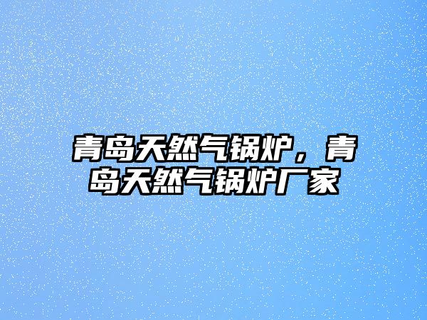 青島天然氣鍋爐，青島天然氣鍋爐廠家