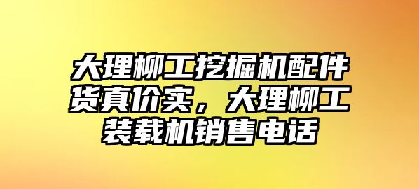 大理柳工挖掘機(jī)配件貨真價(jià)實(shí)，大理柳工裝載機(jī)銷售電話