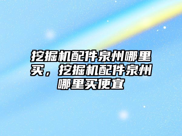 挖掘機配件泉州哪里買，挖掘機配件泉州哪里買便宜