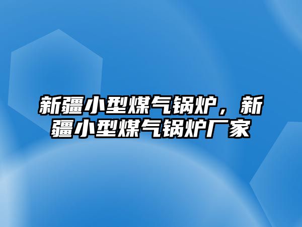 新疆小型煤氣鍋爐，新疆小型煤氣鍋爐廠家