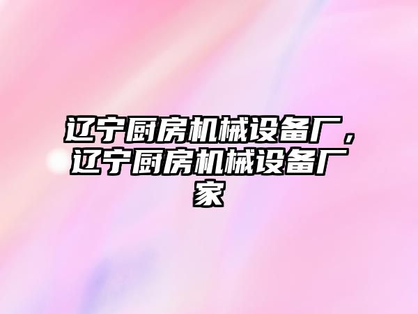 遼寧廚房機械設(shè)備廠，遼寧廚房機械設(shè)備廠家