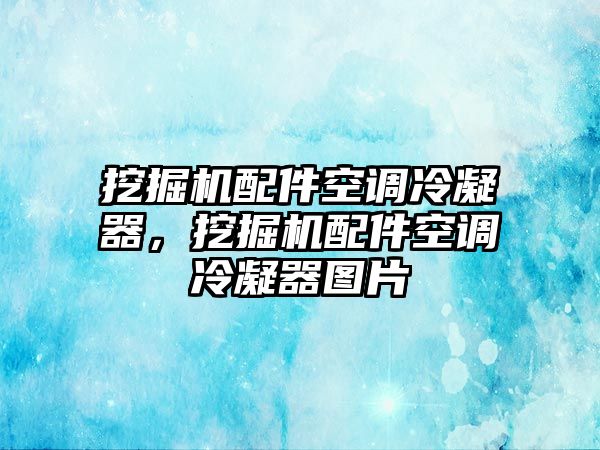 挖掘機配件空調(diào)冷凝器，挖掘機配件空調(diào)冷凝器圖片