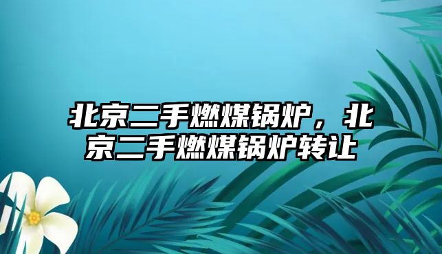 北京二手燃煤鍋爐，北京二手燃煤鍋爐轉(zhuǎn)讓