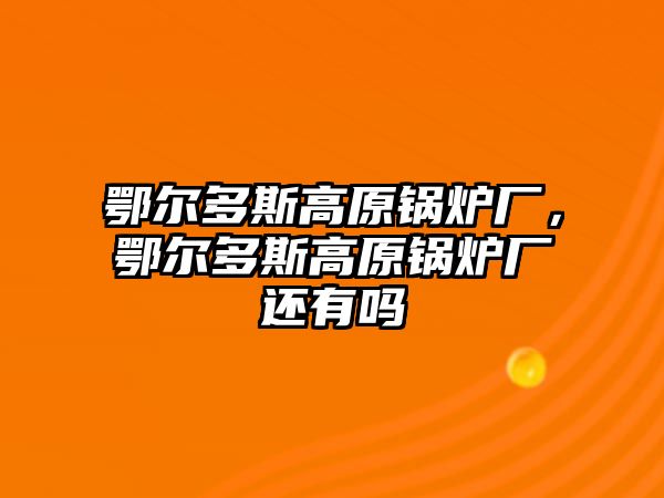 鄂爾多斯高原鍋爐廠，鄂爾多斯高原鍋爐廠還有嗎