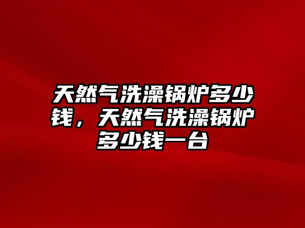 天然氣洗澡鍋爐多少錢，天然氣洗澡鍋爐多少錢一臺