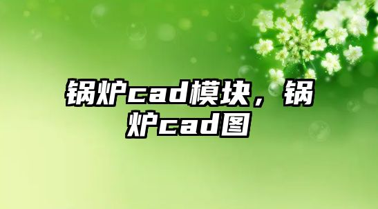 鍋爐cad模塊，鍋爐cad圖