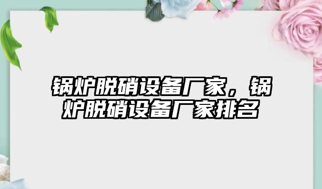 鍋爐脫硝設(shè)備廠家，鍋爐脫硝設(shè)備廠家排名