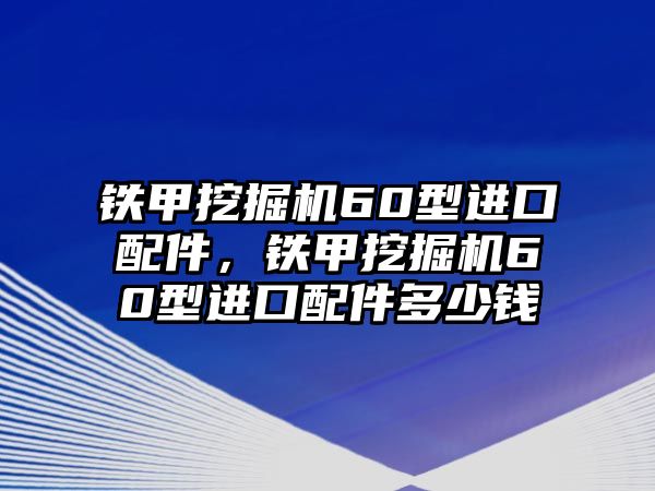 鐵甲挖掘機(jī)60型進(jìn)口配件，鐵甲挖掘機(jī)60型進(jìn)口配件多少錢