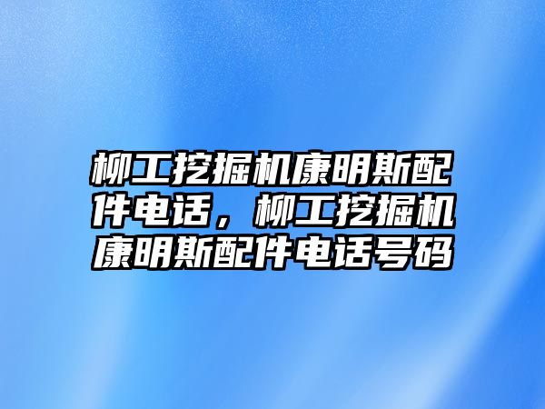 柳工挖掘機(jī)康明斯配件電話，柳工挖掘機(jī)康明斯配件電話號(hào)碼