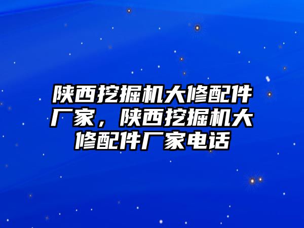 陜西挖掘機(jī)大修配件廠家，陜西挖掘機(jī)大修配件廠家電話