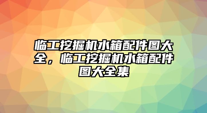 臨工挖掘機(jī)水箱配件圖大全，臨工挖掘機(jī)水箱配件圖大全集