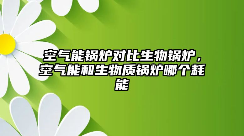 空氣能鍋爐對比生物鍋爐，空氣能和生物質(zhì)鍋爐哪個耗能