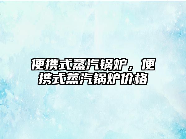 便攜式蒸汽鍋爐，便攜式蒸汽鍋爐價格