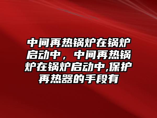 中間再熱鍋爐在鍋爐啟動(dòng)中，中間再熱鍋爐在鍋爐啟動(dòng)中,保護(hù)再熱器的手段有