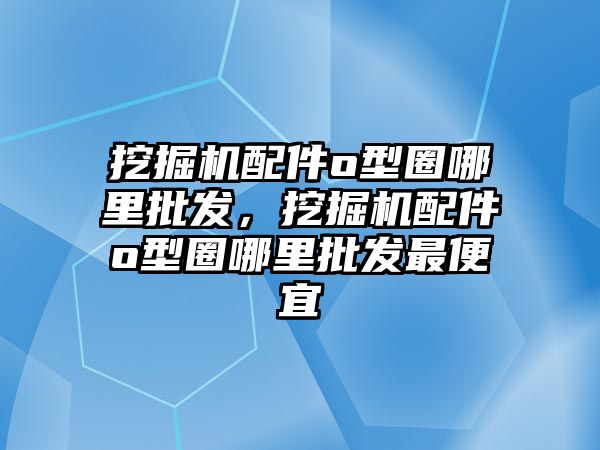 挖掘機配件o型圈哪里批發(fā)，挖掘機配件o型圈哪里批發(fā)最便宜