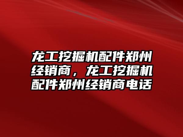 龍工挖掘機配件鄭州經(jīng)銷商，龍工挖掘機配件鄭州經(jīng)銷商電話