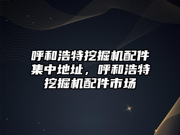 呼和浩特挖掘機(jī)配件集中地址，呼和浩特挖掘機(jī)配件市場(chǎng)